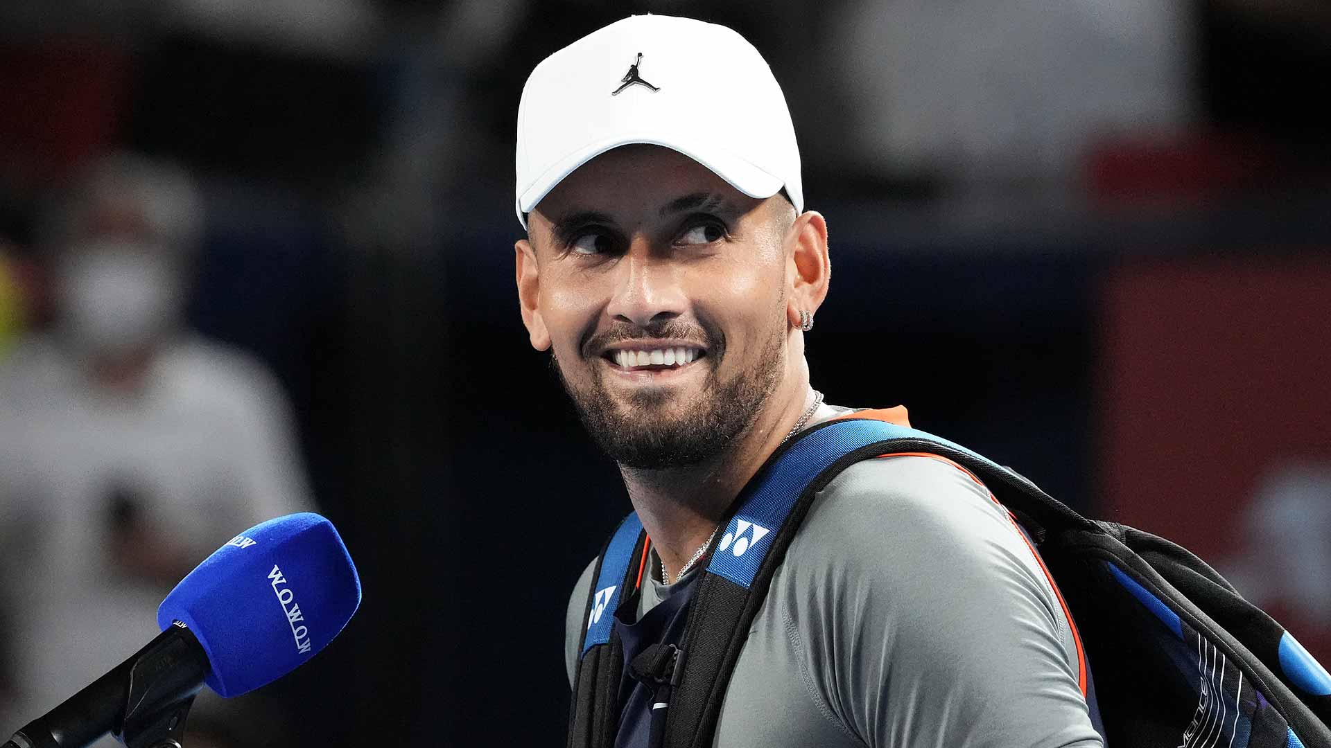 Nick Kyrgios lifted his maiden ATP 500 trophy in Tokyo in 2016.