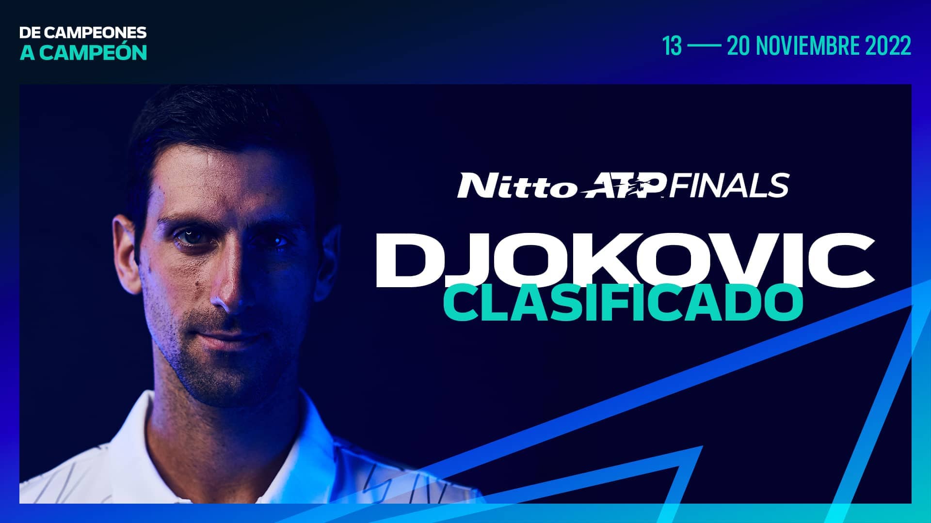 Novak Djokovic ha ganado en cinco ocasiones las Nitto ATP Finals.