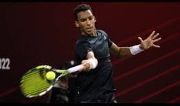 Felix Auger-Aliassime is chasing his second tour-level title this week in Florence.
