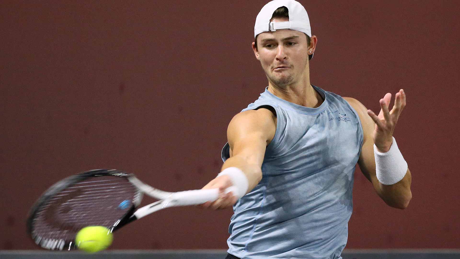 J.J. Wolf reaches his first ATP Tour final by advancing to the title match in Florence.