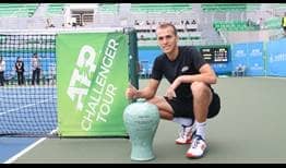 Zsombor Piros is the champion in Gwangju, claiming his second ATP Challenger title.