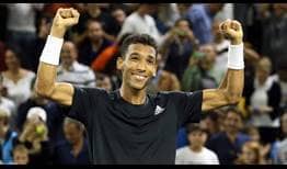 Felix Auger-Aliassime defeats J,J. Wolf in straight sets in the Florence final to claim his second ATP Tour title.