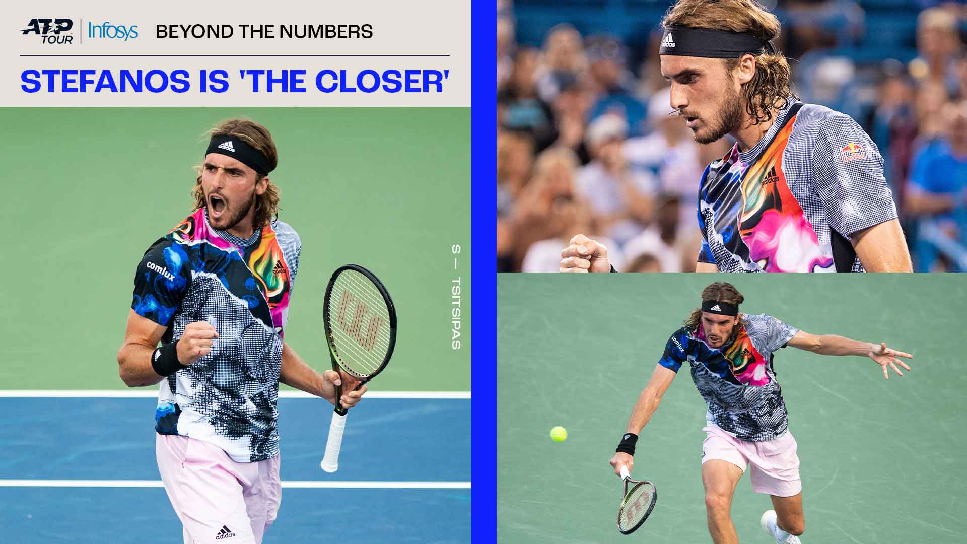 Stefanos Tsitsipas has surged to a 30/0, 40/0, and 40/15 lead 946 times this season and has only dropped serve seven times from these three specific point scores.