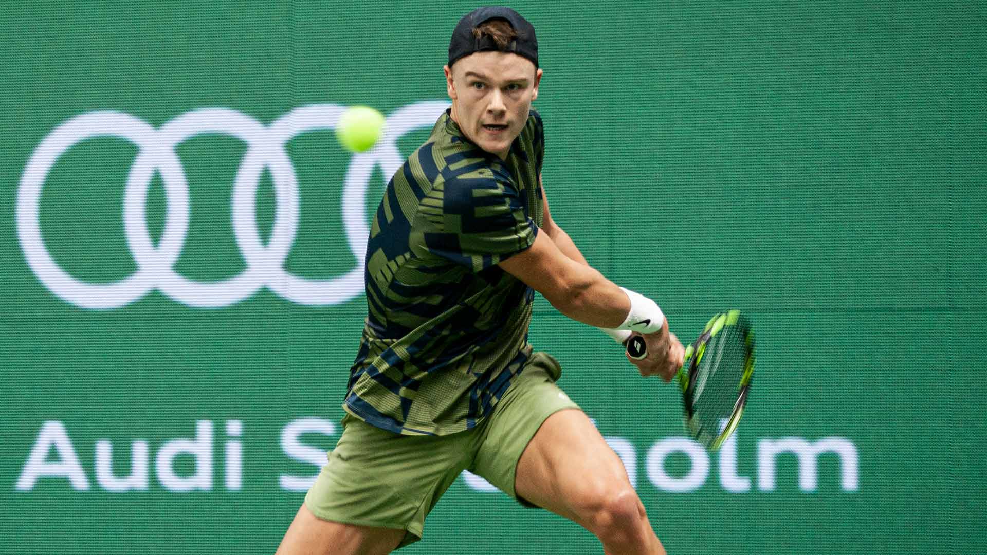 Holger Rune defeats Cameron Norrie on Friday to reach the semi-finals of the Stockholm Open.