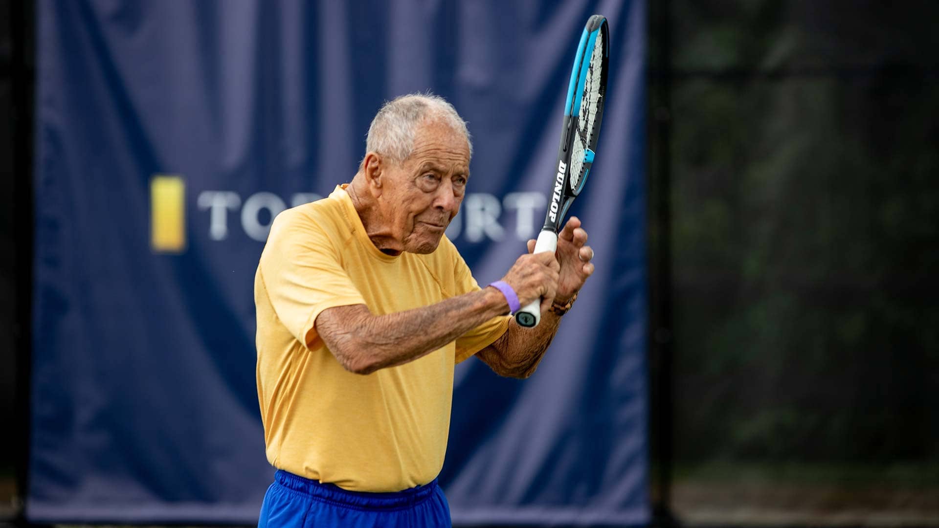 Nick Bollettieri brings over 60 years of coaching experience to his TopCourt class.