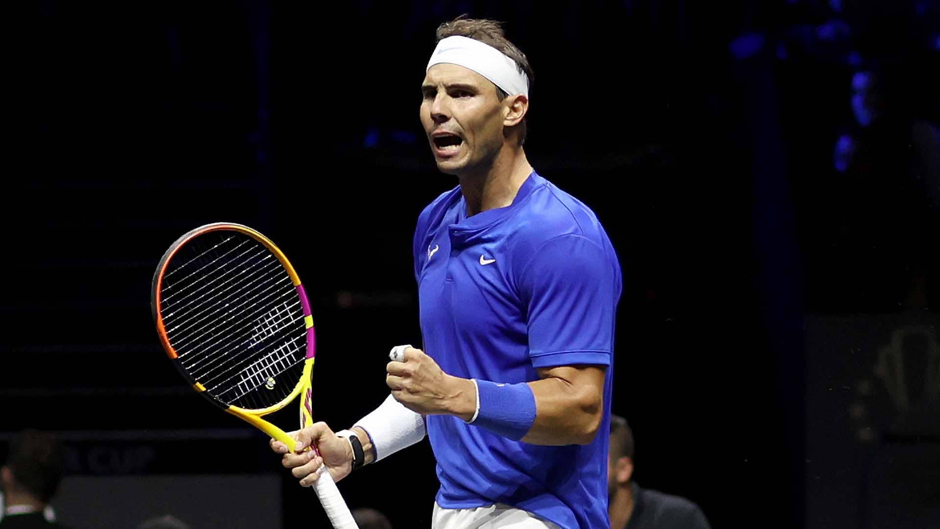 Rafael Nadal last competed at the Laver Cup, where he partnered Roger Federer in the final match of the Swiss' career.