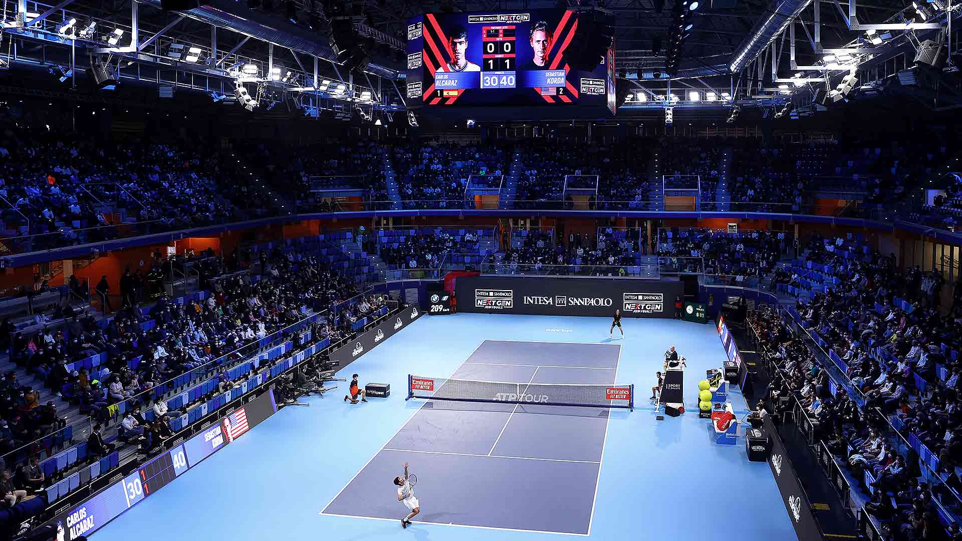 The 2022 Intesa Sanpaolo Next Gen ATP Finals will be held from 8-12 November in Milan.
