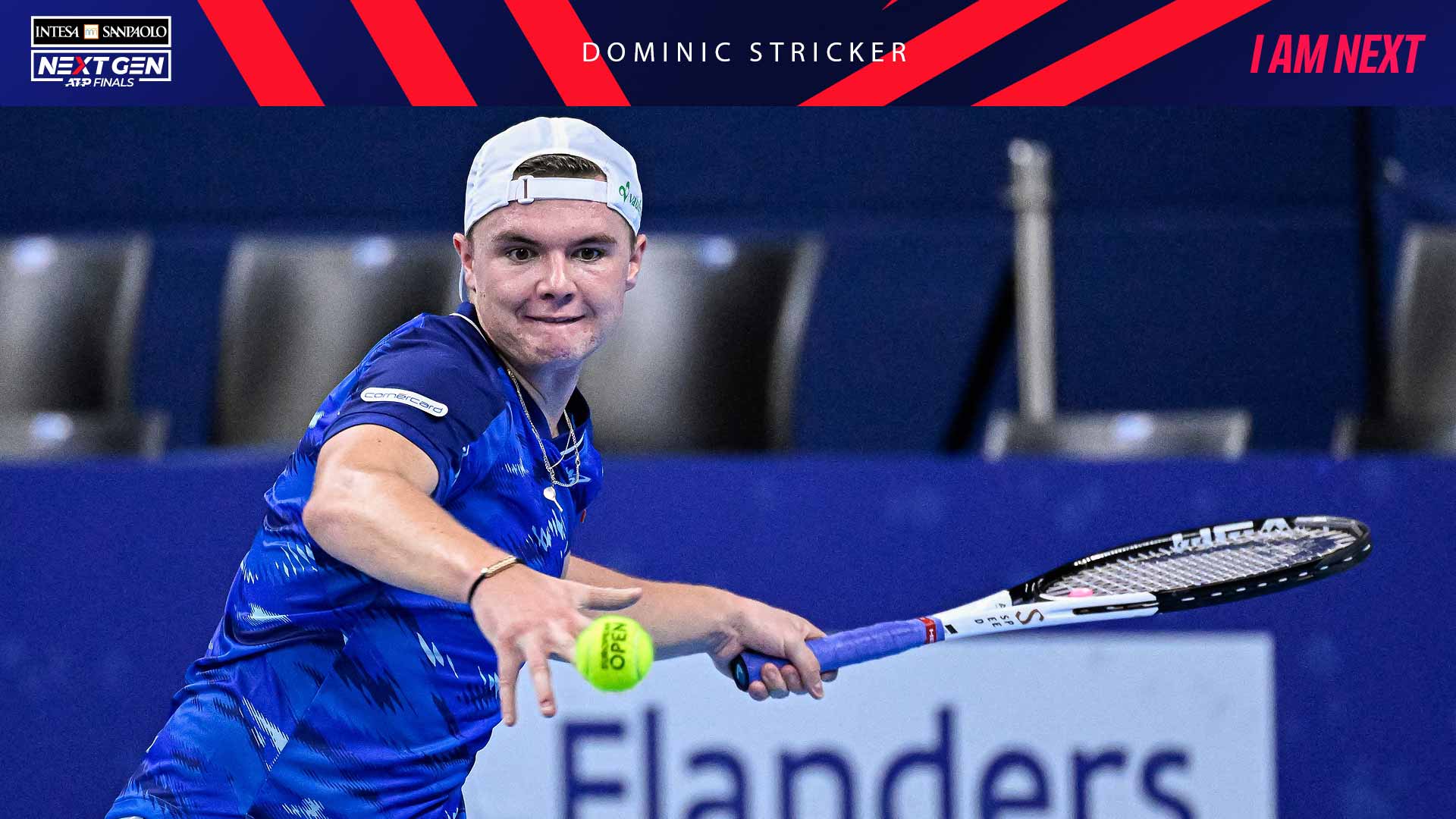 Dominic Stricker is the first Swiss player to qualify for the Intesa Sanpaolo Next Gen ATP Finals in event history (since 2017).