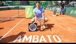 Facundo Bagnis is the champion in Ambato, claiming his 16th ATP Challenger title.