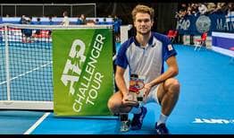 Otto Virtanen is the champion in Bergamo, claiming his maiden ATP Challenger title.