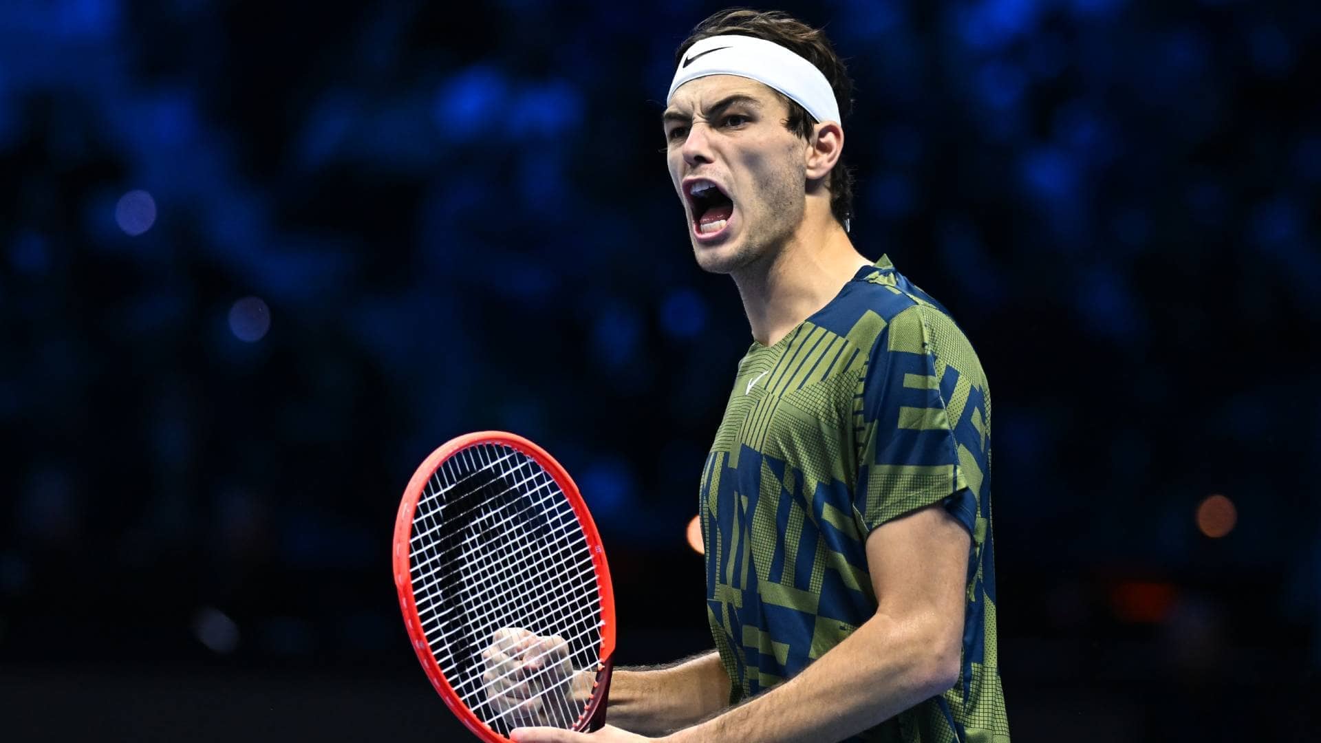 Taylor Fritz marks his Nitto ATP finals debut with an opening upset against Rafael Nadal.