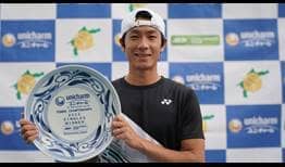 Seong-chan Hong is the champion in Matsuyama, claiming his maiden ATP Challenger title.