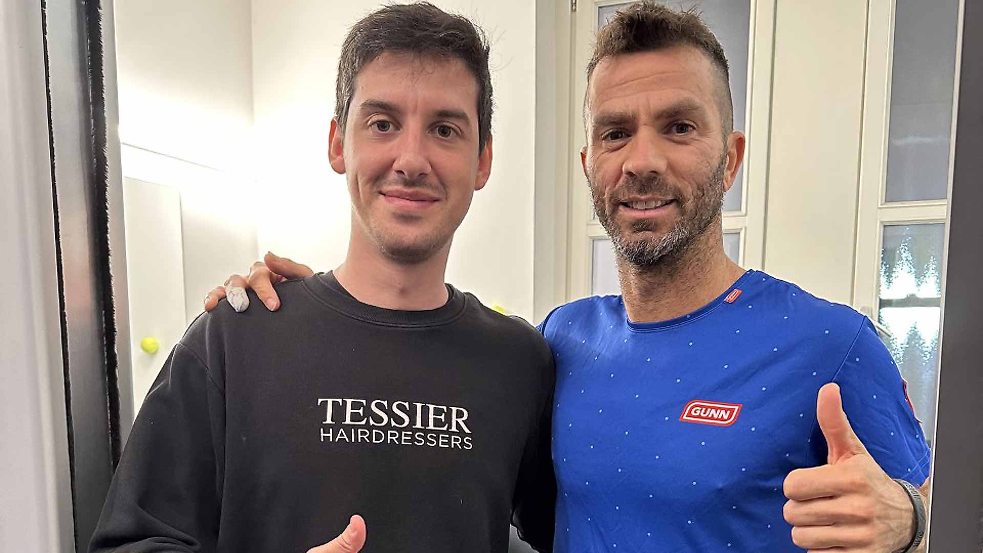 Gianmarco Tessier and Jean-Julien Rojer