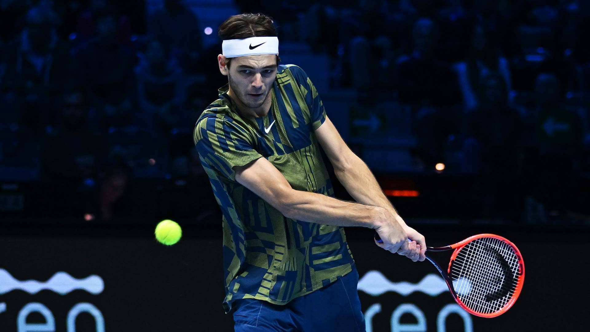 Taylor Fritz debutó este año en las Nitto ATP Finals de Turín.