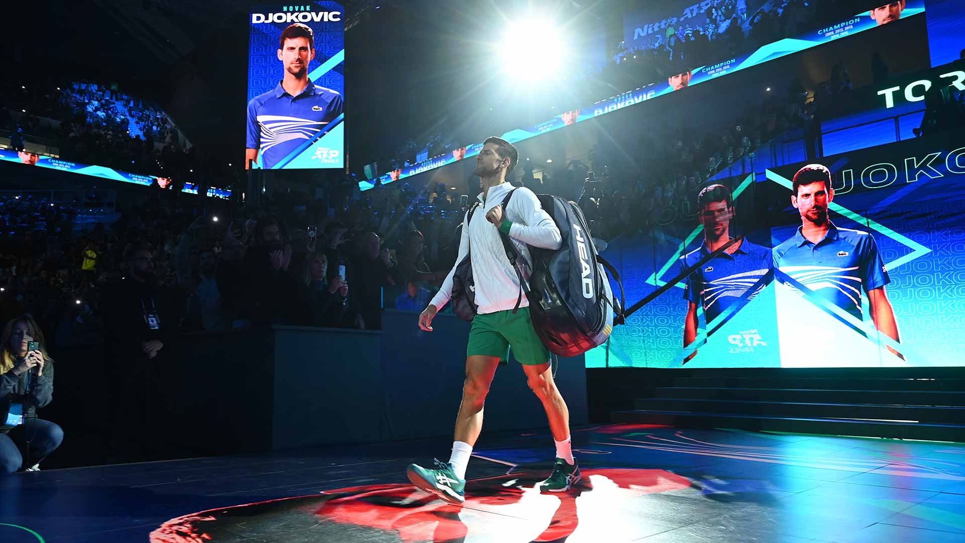 Novak Djokovic will try to become an undefeated Nitto ATP Finals champion for the fourth time.