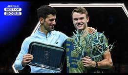 Holger Rune defeated five Top 10 players, including Novak Djokovic in the final, to win the Rolex Paris Masters title in November.