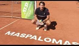 Dusan Lajovic is the champion in Maspalomas, claiming his seventh ATP Challenger title and first since 2018.