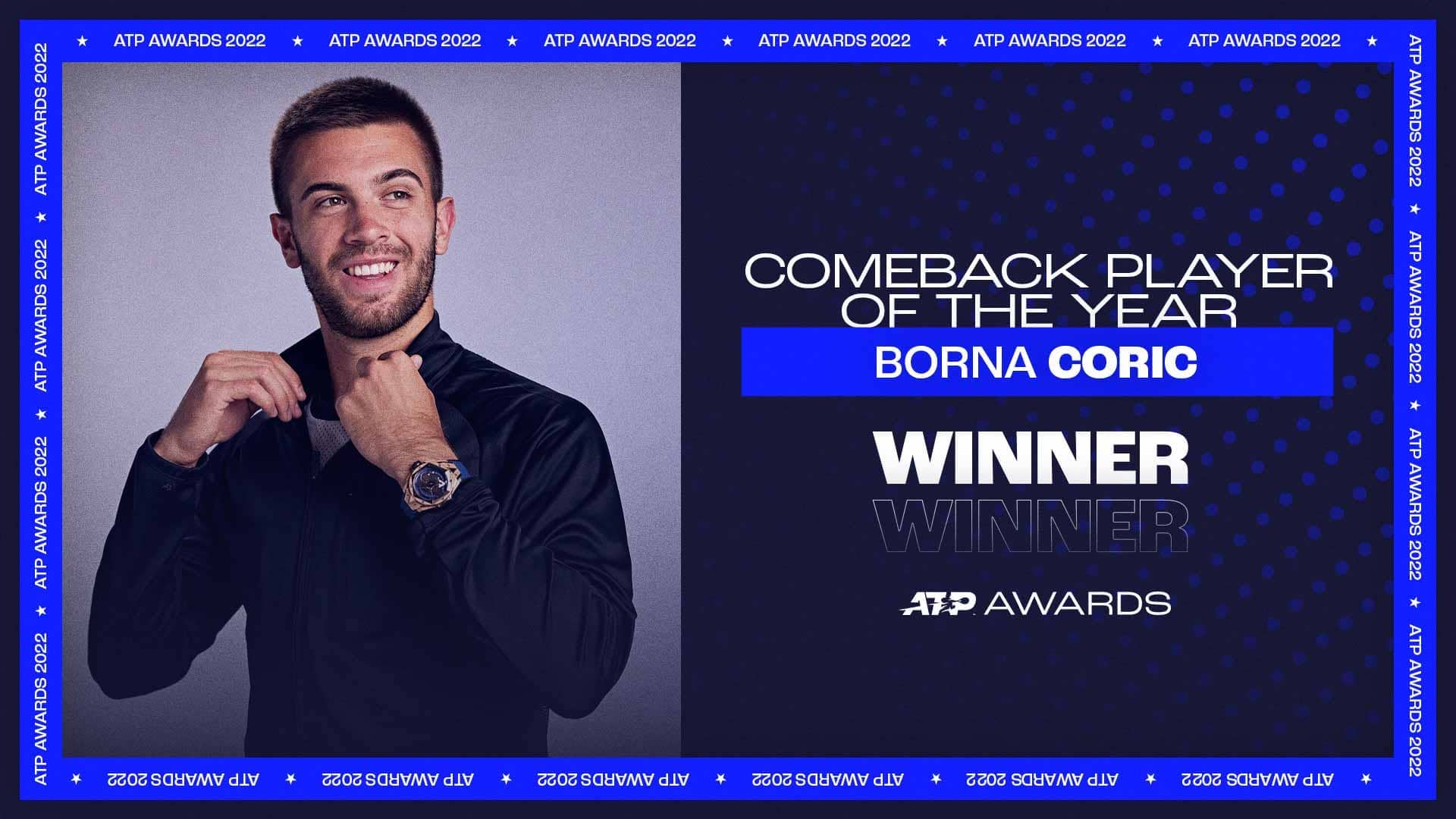 Borna Coric Named 2022 Comeback Player Of The Year | Sports Opinion