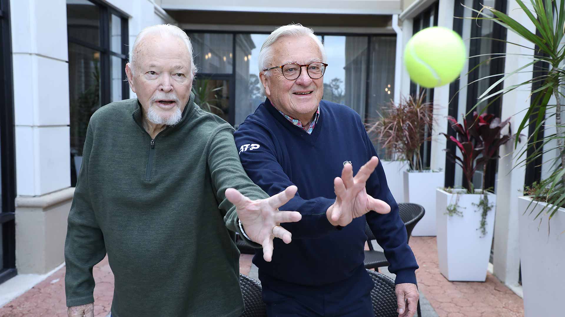 Tom Barnes and Thomas Karlberg both spent more than three decades working for ATP.