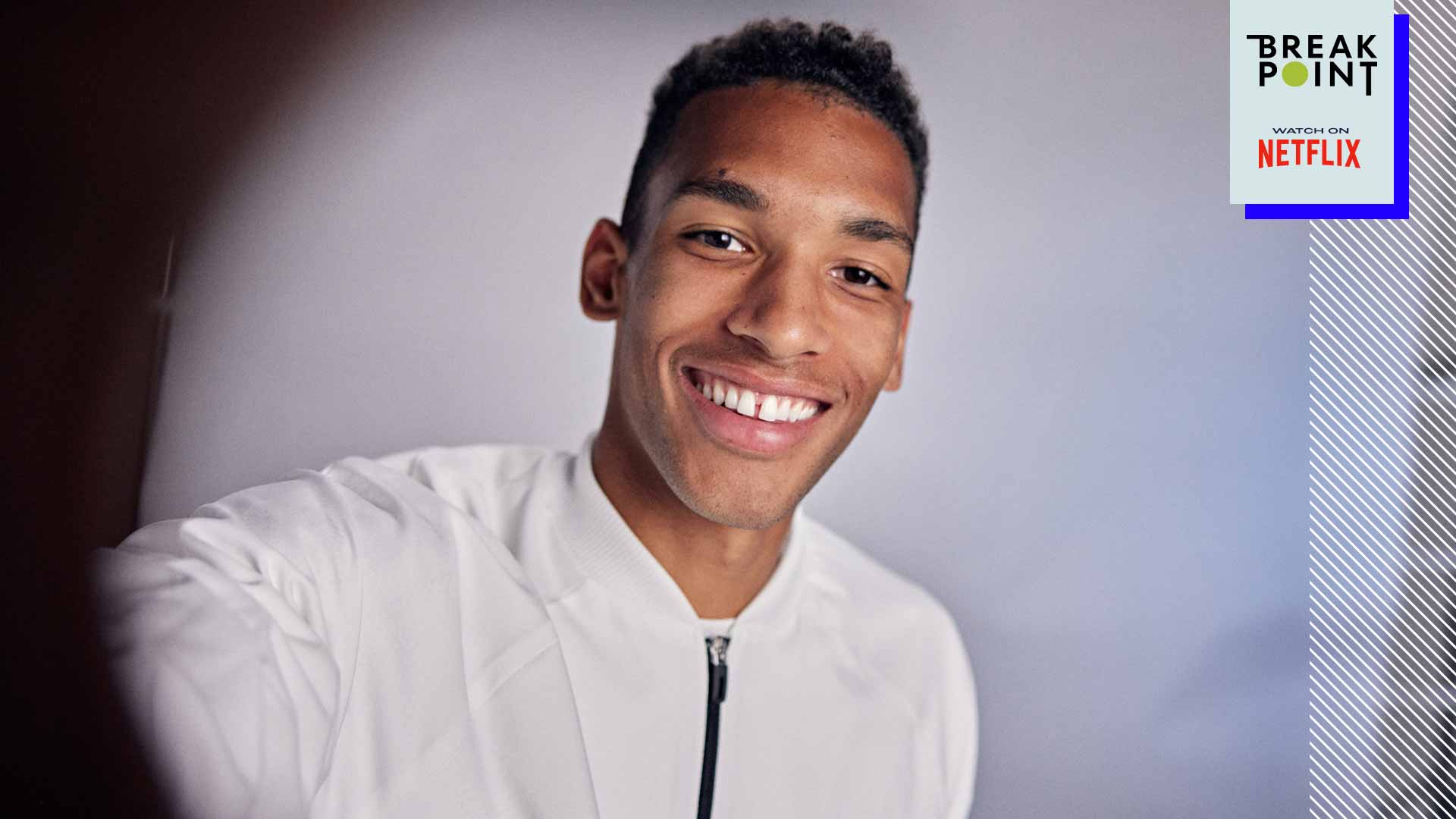 Felix Auger-Aliassime espera aprender más sobre sus colegas cuando vea Break Point de Netflix.