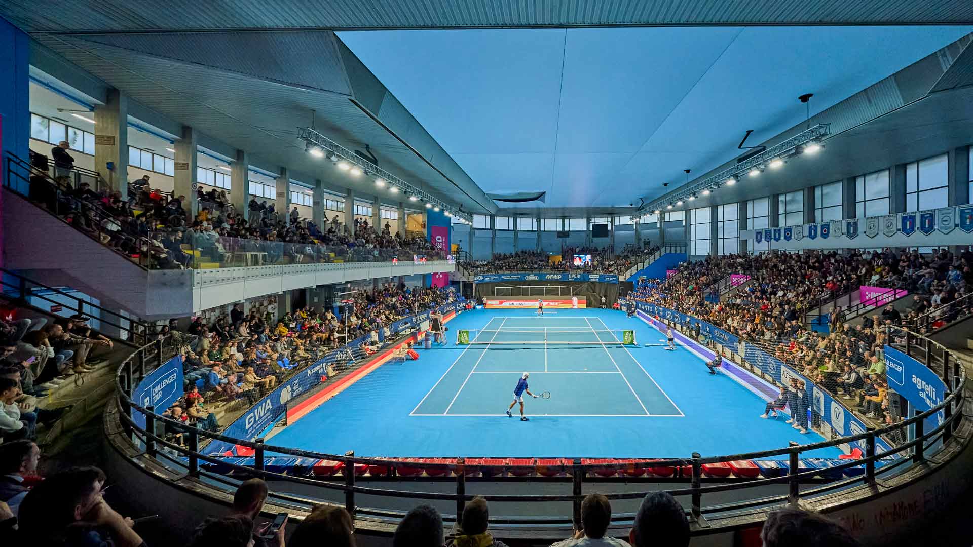 A full house at the 2022 Bergamo Challenger.