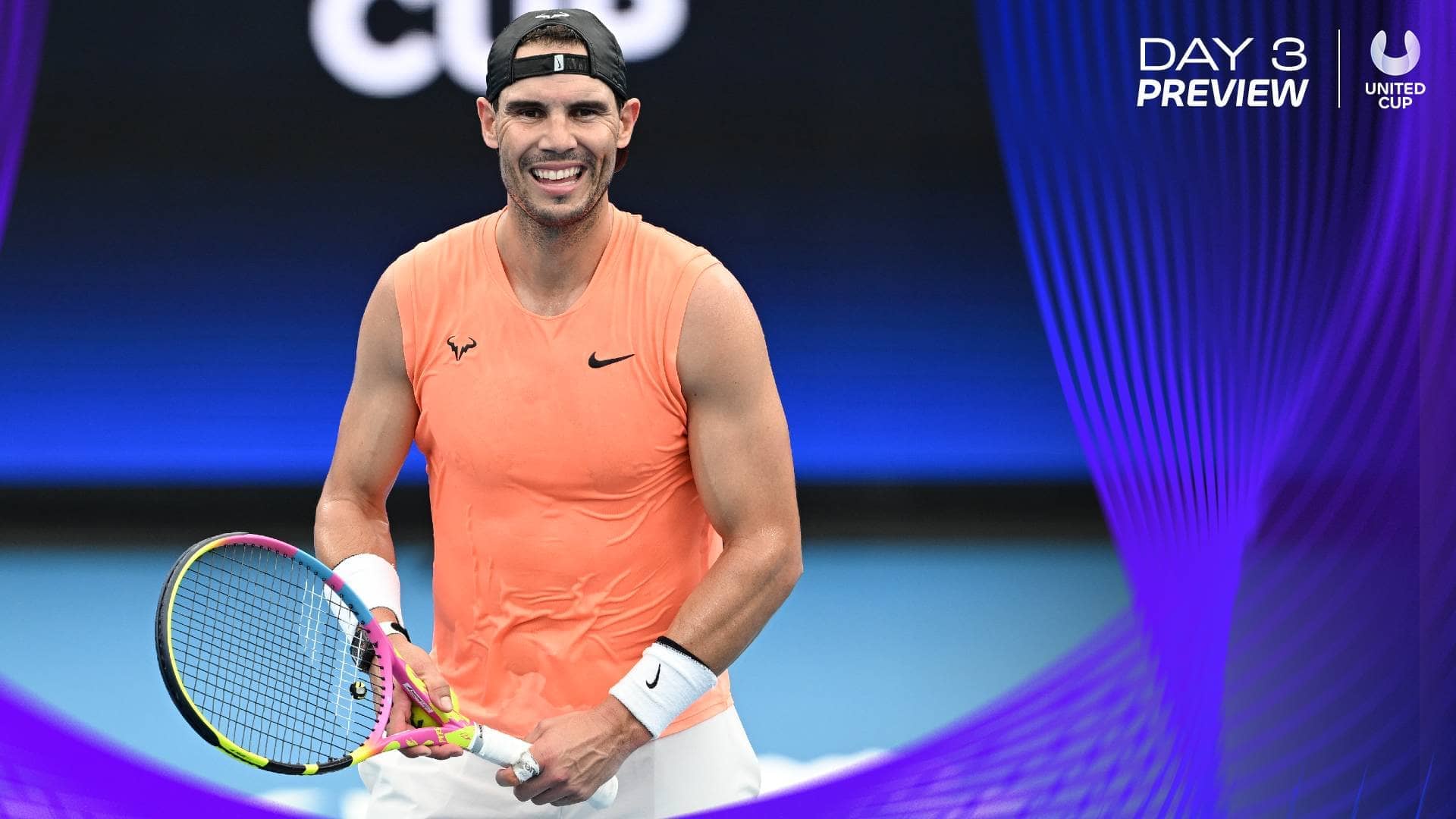 Rafael Nadal and Team Spain open their United Cup campaign on Saturday in Sydney.