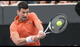 Novak Djokovic is the top seed at the ATP 250 event in Adelaide.