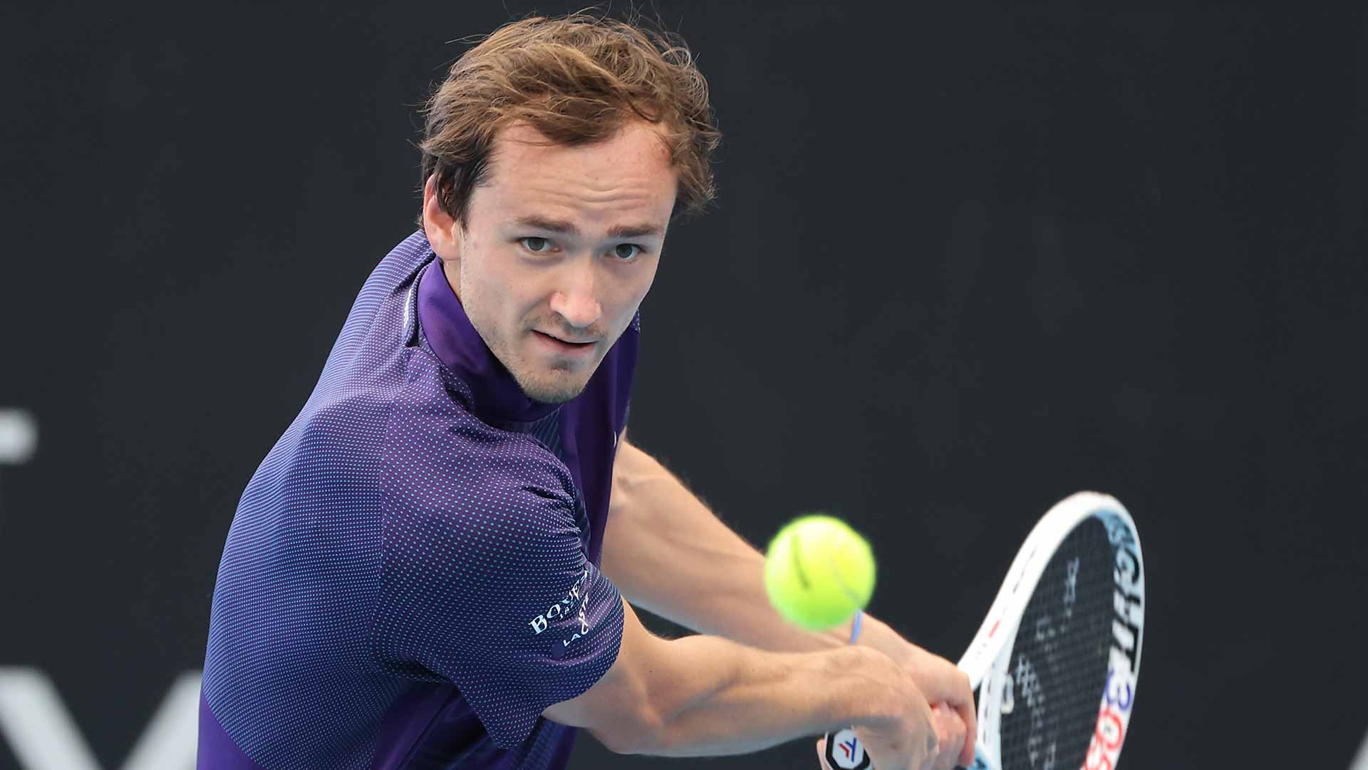 Daniil Medvedev defeats Karen Khachanov in straight sets on Friday in Adelaide.