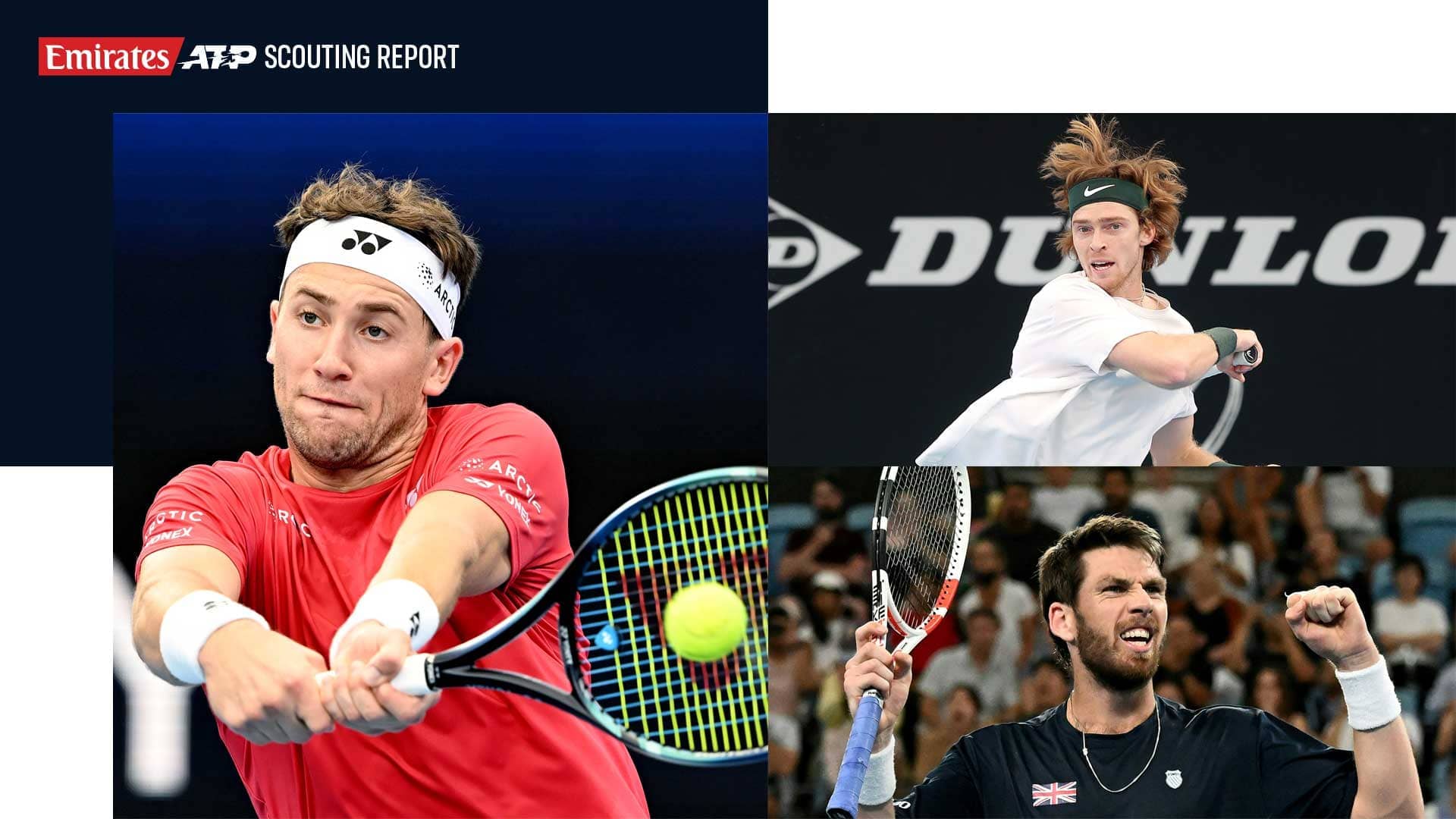 Casper Ruud, Andrey Rublev and Cameron Norrie are among the players to watch this week.