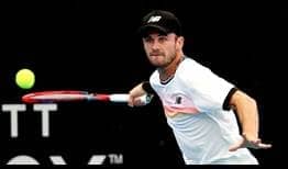 Tommy Paul does not lose serve in his straight-sets victory against Christopher O'Connell on Tuesday in Adelaide.