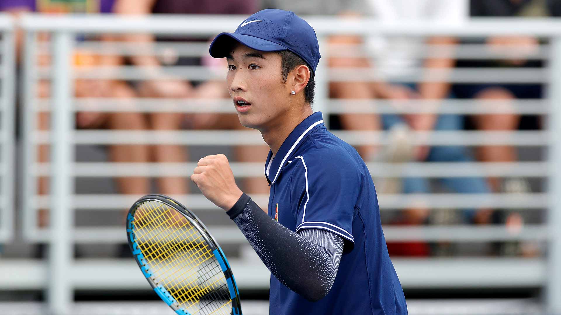 Shang Juncheng is No. 194 in the Pepperstone ATP Rankings.