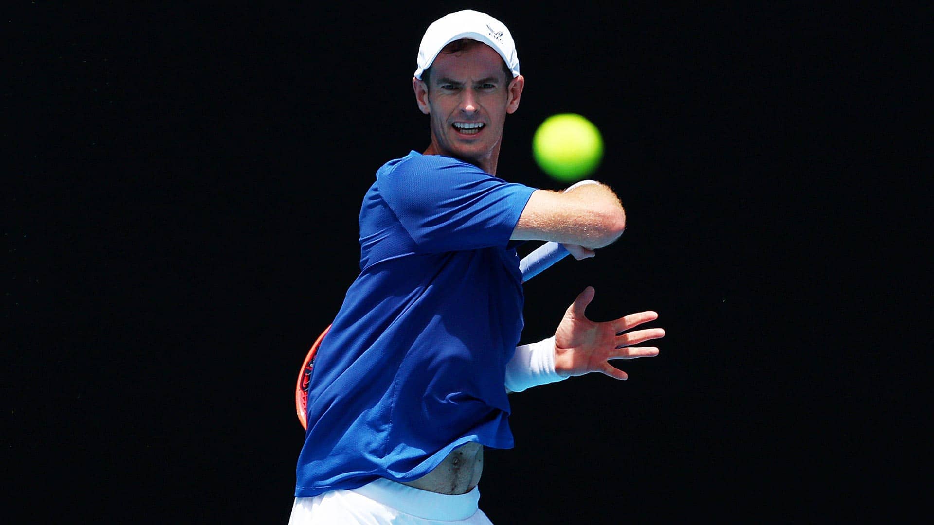 Andy Murray ha disputado cinco finales del Abierto de Australia.