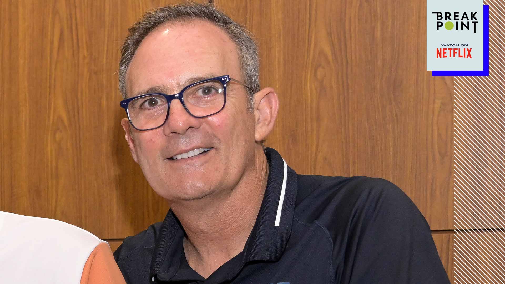 Paul Annacone is a member of Taylor Fritz's coaching team.