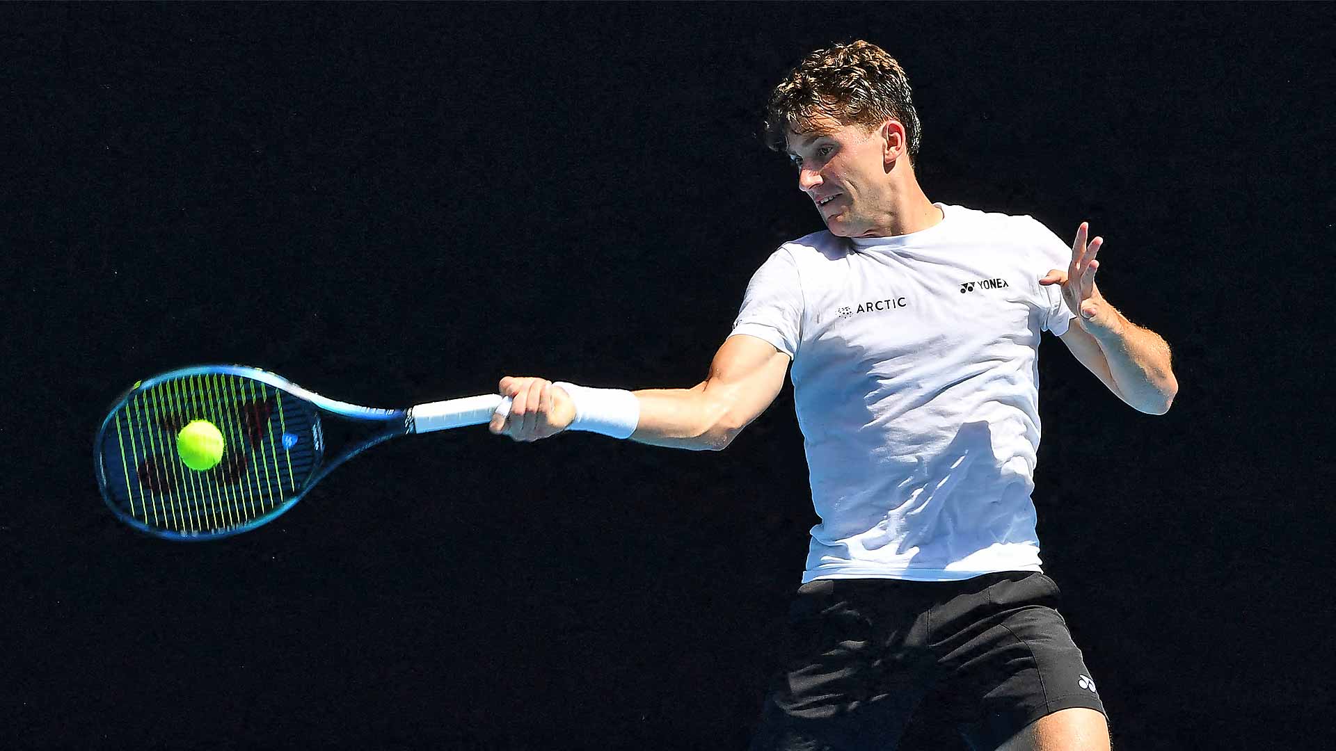 Casper Ruud is the second seed at the Australian Open.