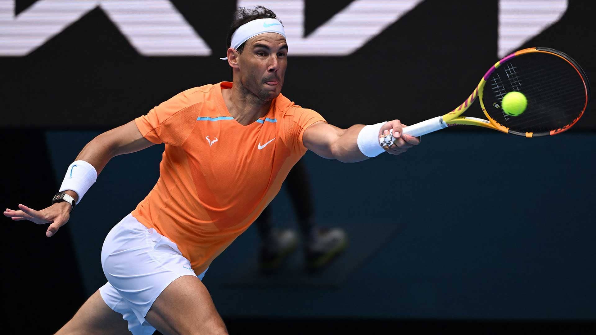 Rafael Nadal is chasing a record-extending 23rd Grand Slam title this fortnight at Melbourne Park.