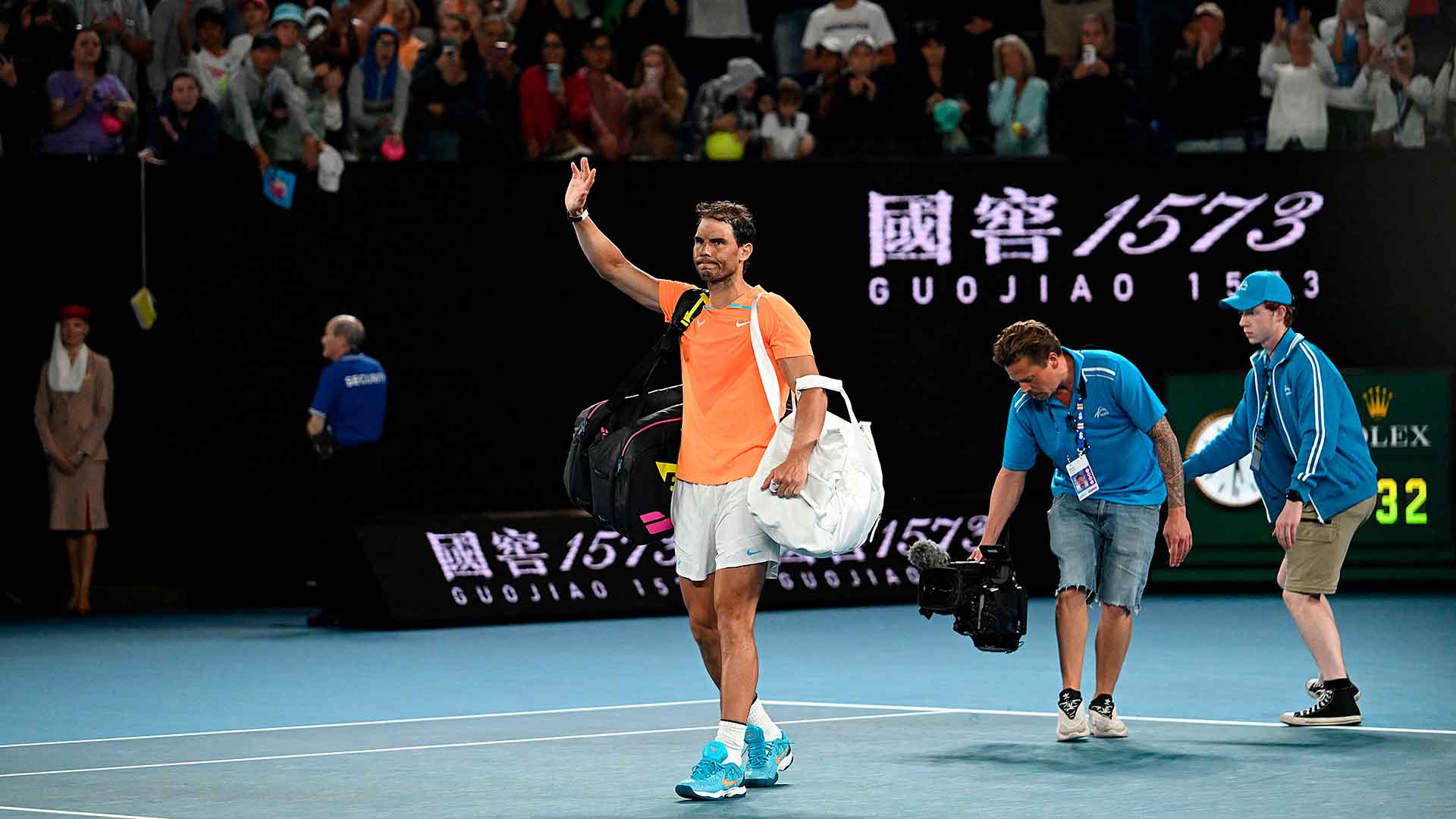 Rafael Nadal se despidió en segunda ronda del Abierto de Australia 2023.