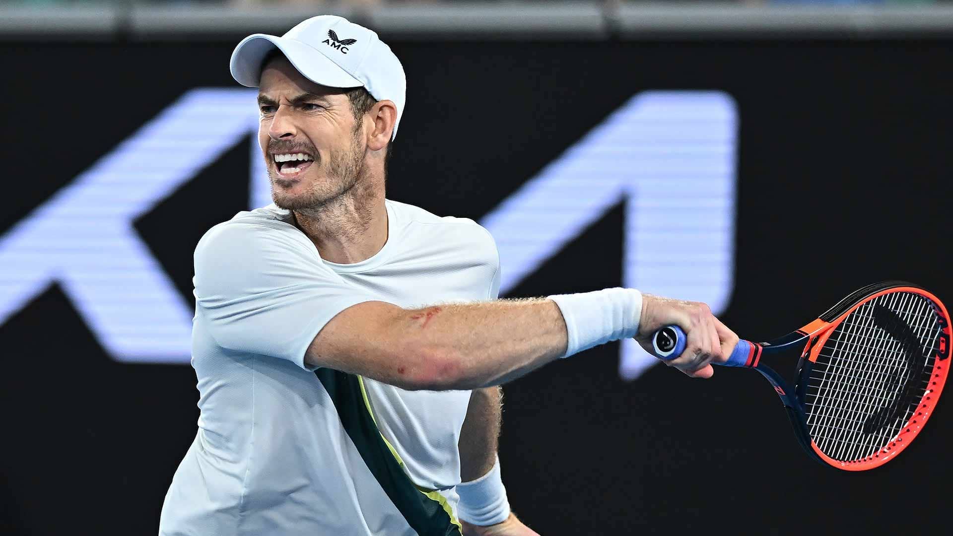 Andy Murray played 14 sets across three matches at the 2023 Australian Open.