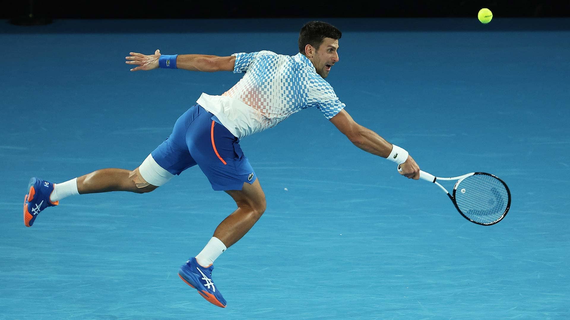 Novak Djokovic is chasing a record-extending 10th Australian Open title in Melbourne.