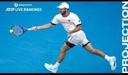 Con su carrera hacia las semifinales en Melbourne, Tommy Paul subió 16 lugares en el Pepperstone ATP Live Rankings.