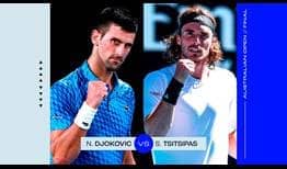 Novak Djokovic y Stefanos Tsitsipas tienen un ATP Head2Head de 10-2 favorable al serbio.