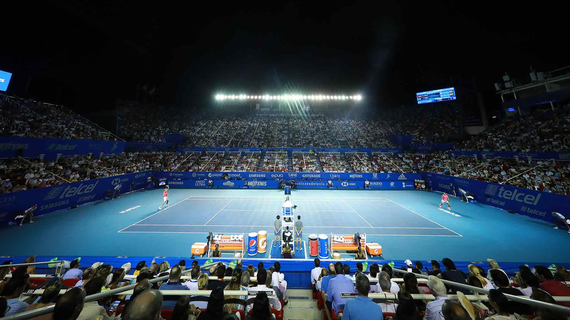 The Abierto Mexicano Telcel presentado por HSBC will be held from 27 February - 4 March in Acapulco.