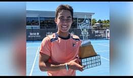 Rinky Hijikata is the champion in Burnie, claiming his second ATP Challenger title.