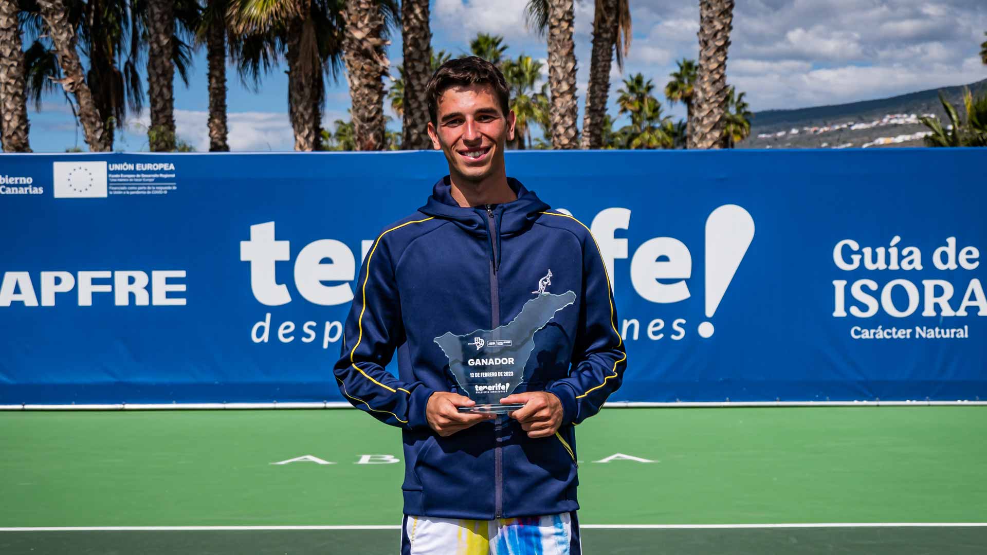 <a href='https://www.atptour.com/en/players/matteo-gigante/g0gd/overview'>Matteo Gigante</a> claims the Challenger 75 event in Tenerife.