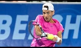 Matija Pecotic gana en tres sets en su debut en el ATP Tour.
