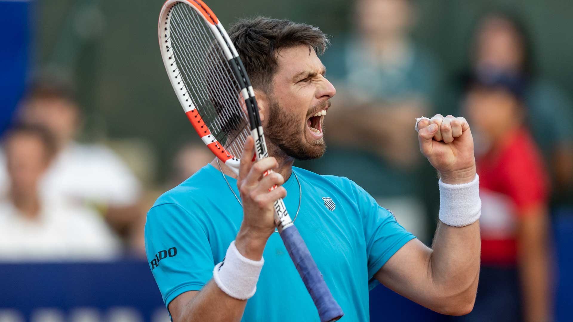 Cameron Norrie saves 10 of 14 break points against him in Buenos Aires.