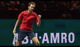 Daniil Medvedev jugará su segunda semifinal de la temporada en el ABN AMRO Open de Róterdam.