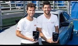 Jean-Julien Rojer and Marcelo Arevalo win their sixth tour-level title since the start of 2022.