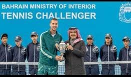Thanasi Kokkinakis is the champion in Manama, claiming his fifth ATP Challenger title.