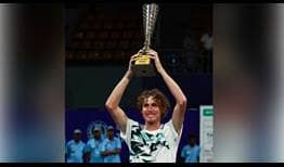 Max Purcell is the champion in Chennai, claiming his third ATP Challenger title.
