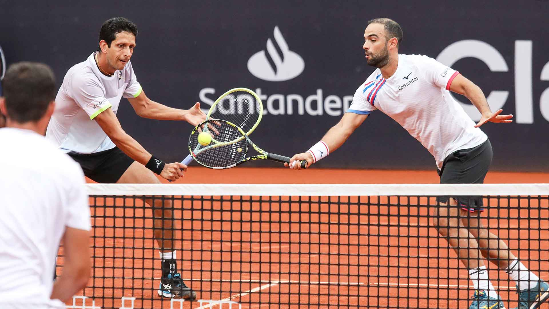Marcelo Melo and Juan Sebastian Cabal are teaming for the first time this week in Rio de Janeiro.